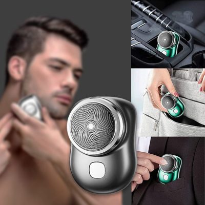 Mini aparat de ras electric portabil - Reîncărcabil prin USB, pentru tot corpul | RAZOMATIC
