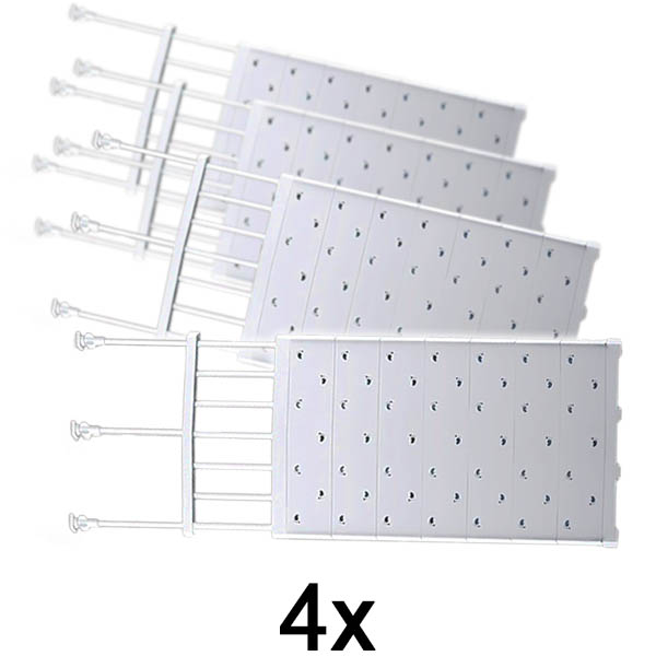 4x Raft de depozitare Expandabil | SHELFEXPEND