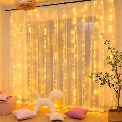 Instalație luminoasă LED tip perdea de Crăciun - | CURLIGHT